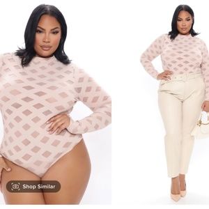 Fashion nova body suit NWT